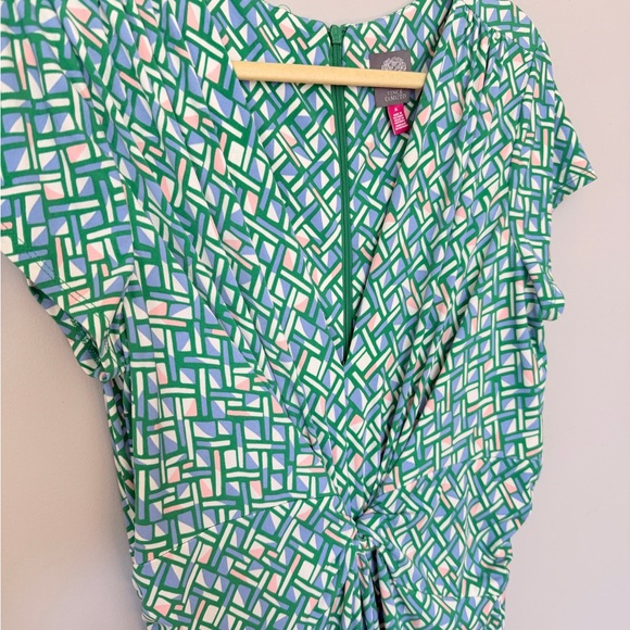 Vince Camuto Cap-Sleeve Wide-Leg Jumpsuit XL - Picture 3 of 8